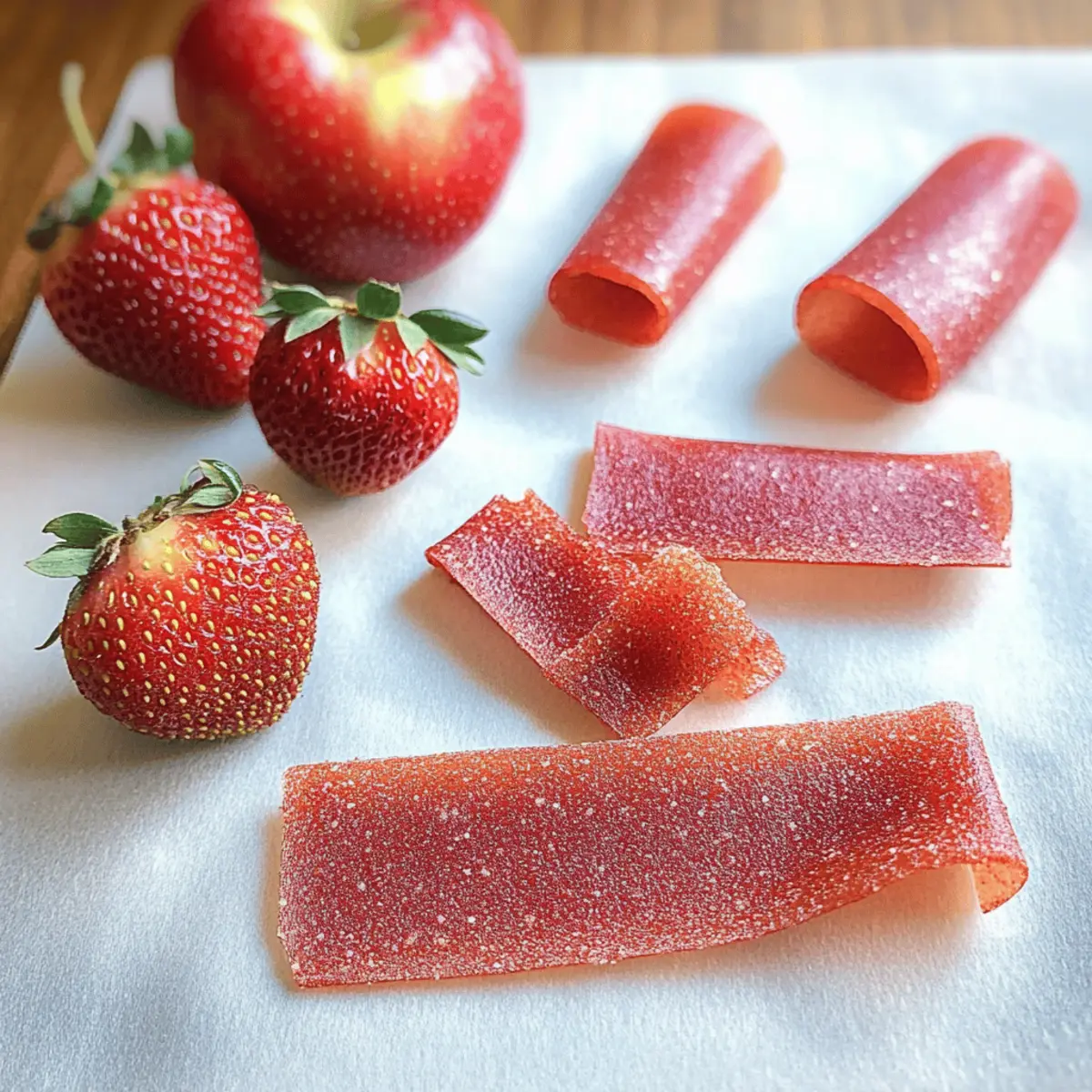 Sweet Strawberry Apple Fruit Leather for Healthy Snacking 13 Strawberry Apple Fruit Leather rzneeu