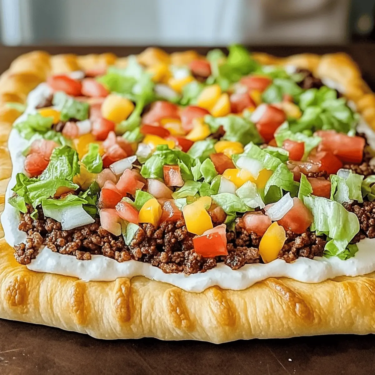 Taco Pizza: A Flavor-Packed Twist on Your Favorite Dish 1 Taco Pizza pyqs6n
