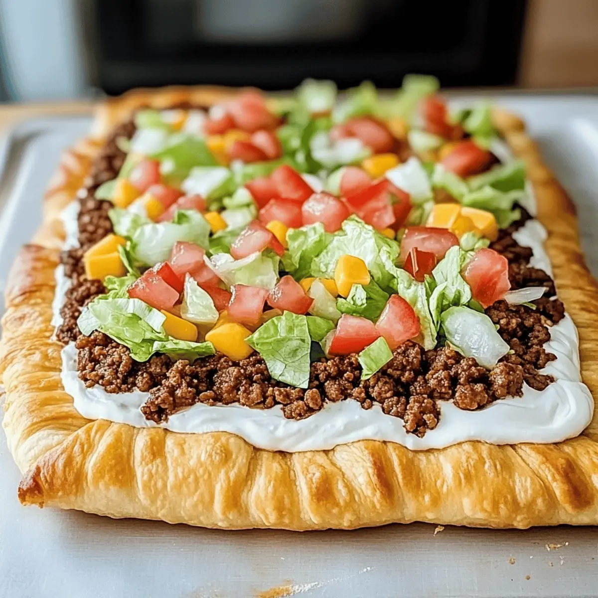 Taco Pizza: Crispy, Cheesy Delight for Your Next Gathering 5