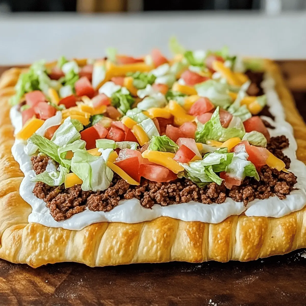 Taco Pizza: Crispy, Cheesy Delight for Your Next Gathering 8 Taco Pizza