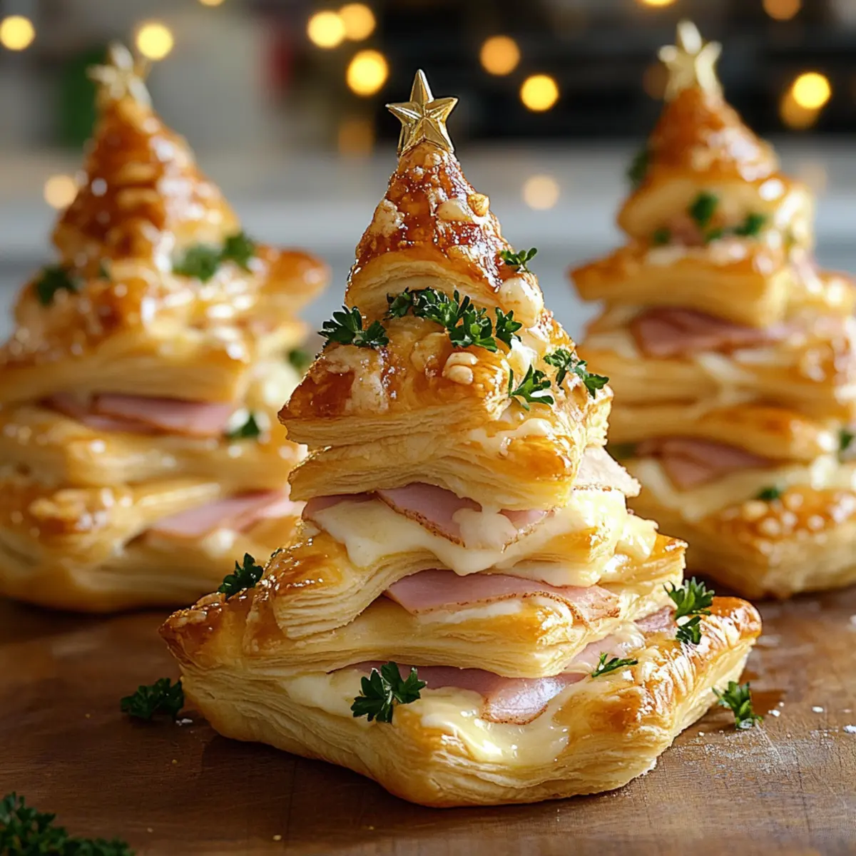 HAM & CHEESE PUFF PASTRY