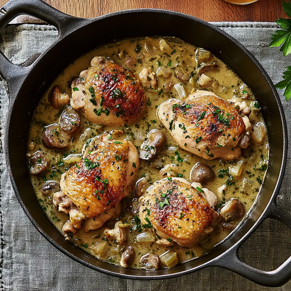 Easy White Wine Coq au Vin
