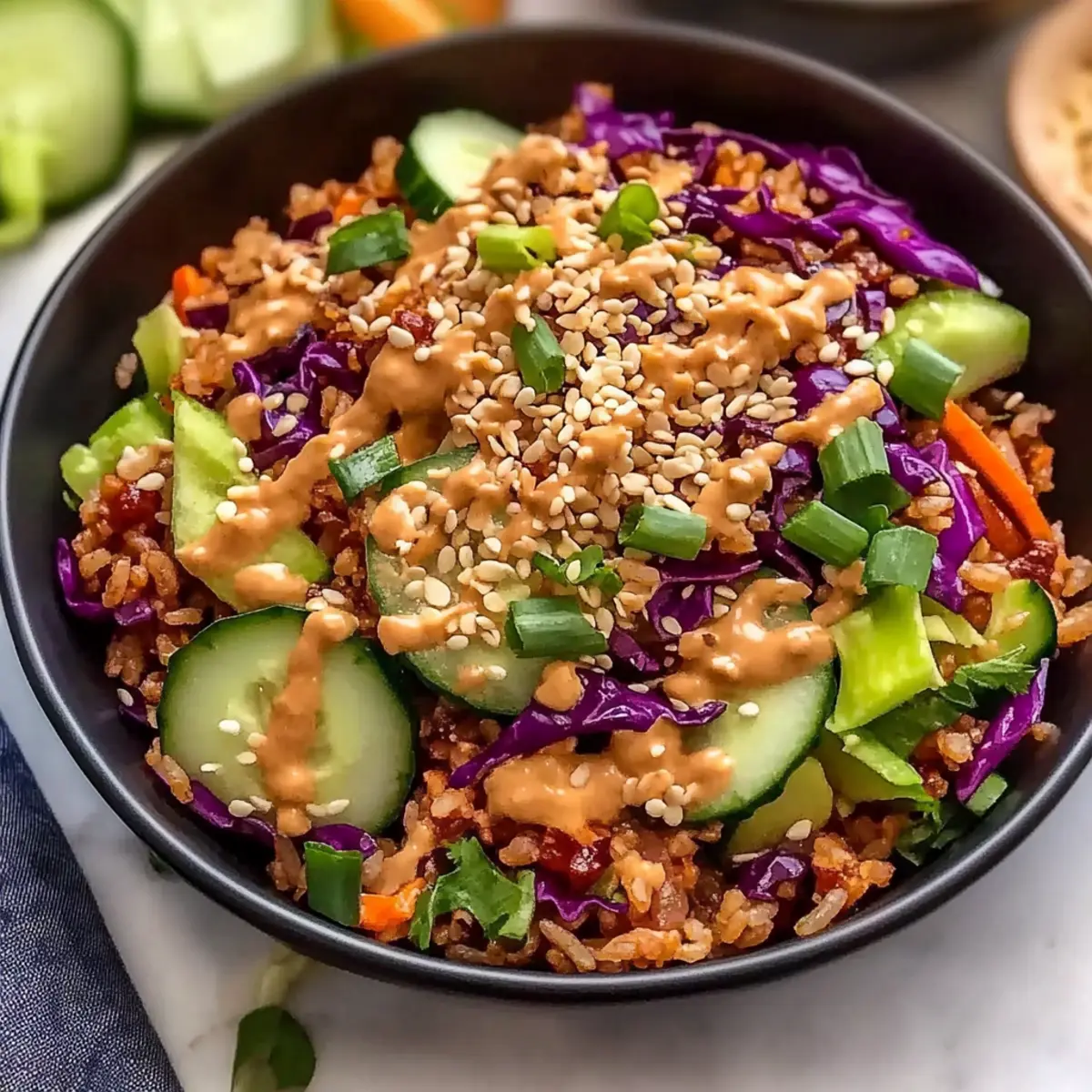 Crispy Rice Salad