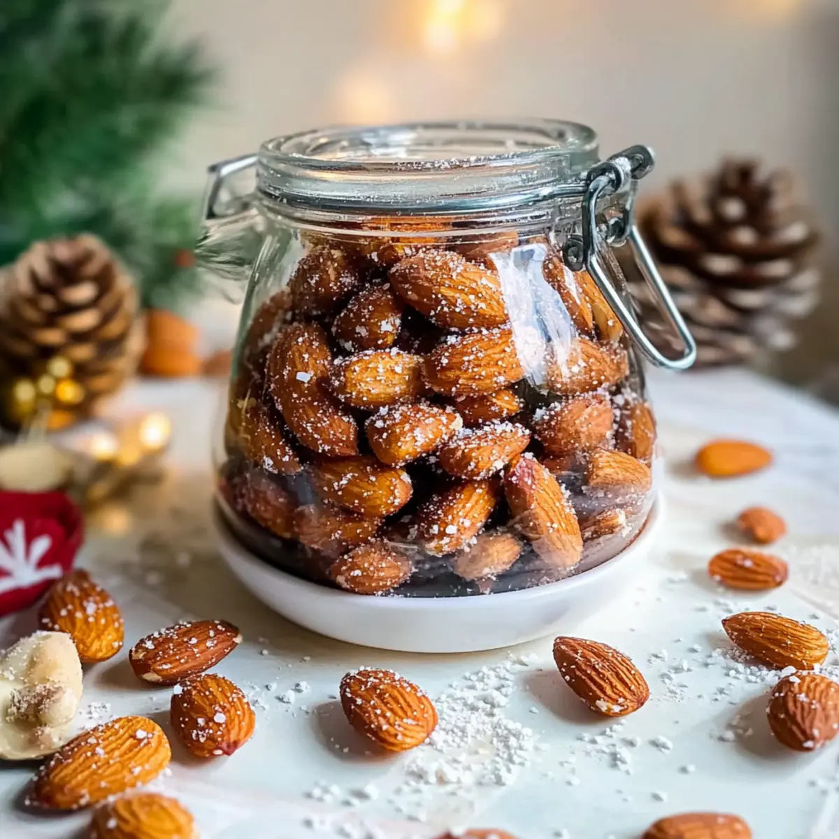 Maple Roasted Salted Almonds