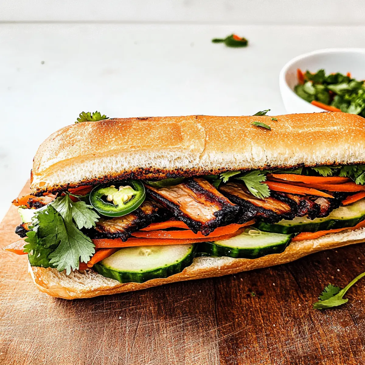 Savory Bahn Mi Sandwich with Perfectly Marinated Pork 19 191ad39a 940d 4efa b699