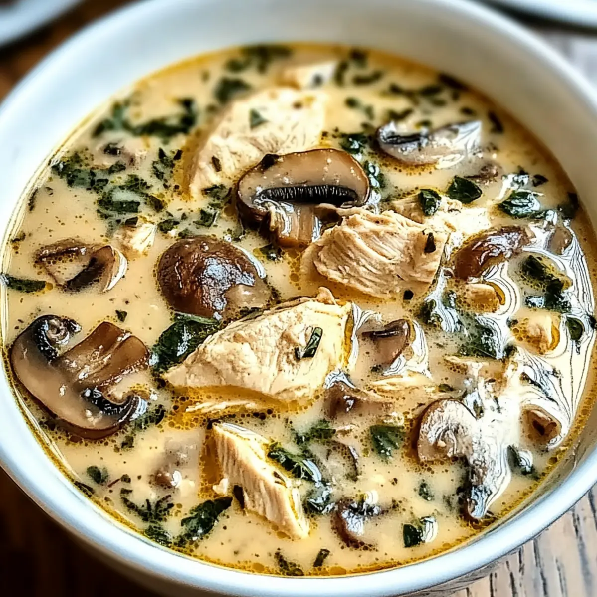 Delicious Rotisserie Chicken Mushroom Soup for Cozy Nights 1 826868f2 b111 41dd b771 73f10e242d5atr elp56b