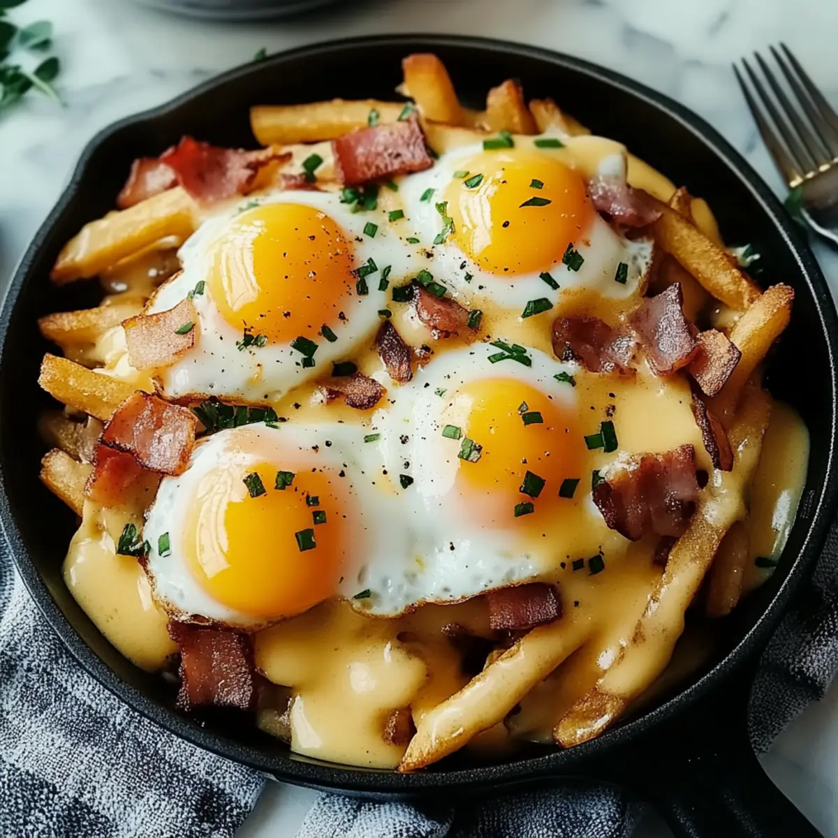 Irresistible Breakfast Poutine to Kickstart Your Day