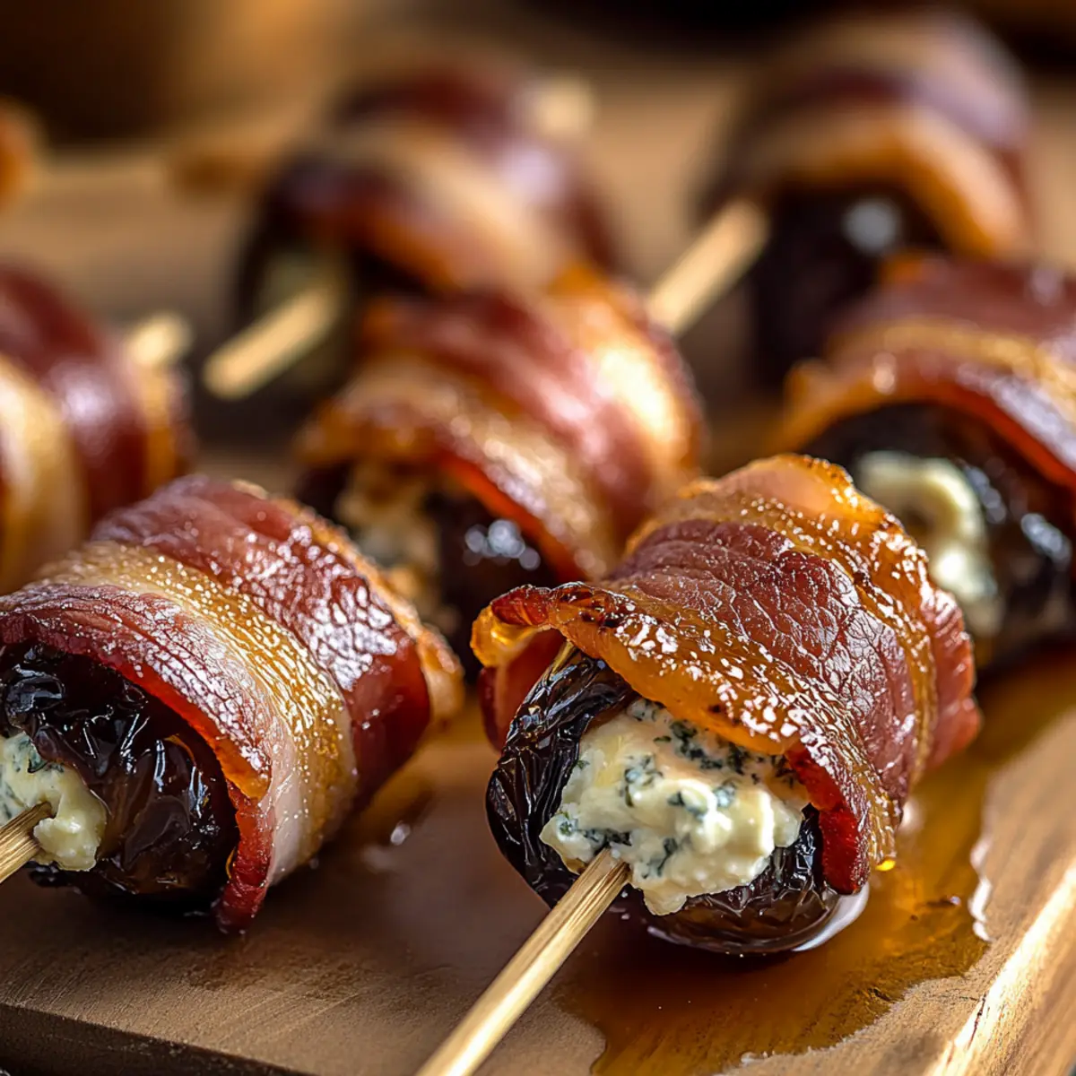 Bacon-Wrapped Dates