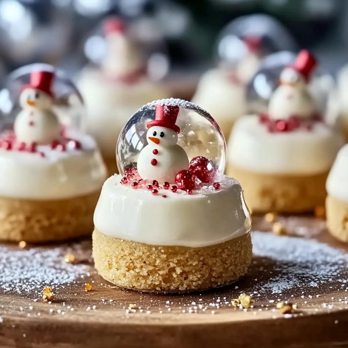 Snow Globe Cheesecake Bites with Cookie Crust You'll Adore 2 cf799edb bbf1 49fc 8d72 d98e75987606bl ksy8ev