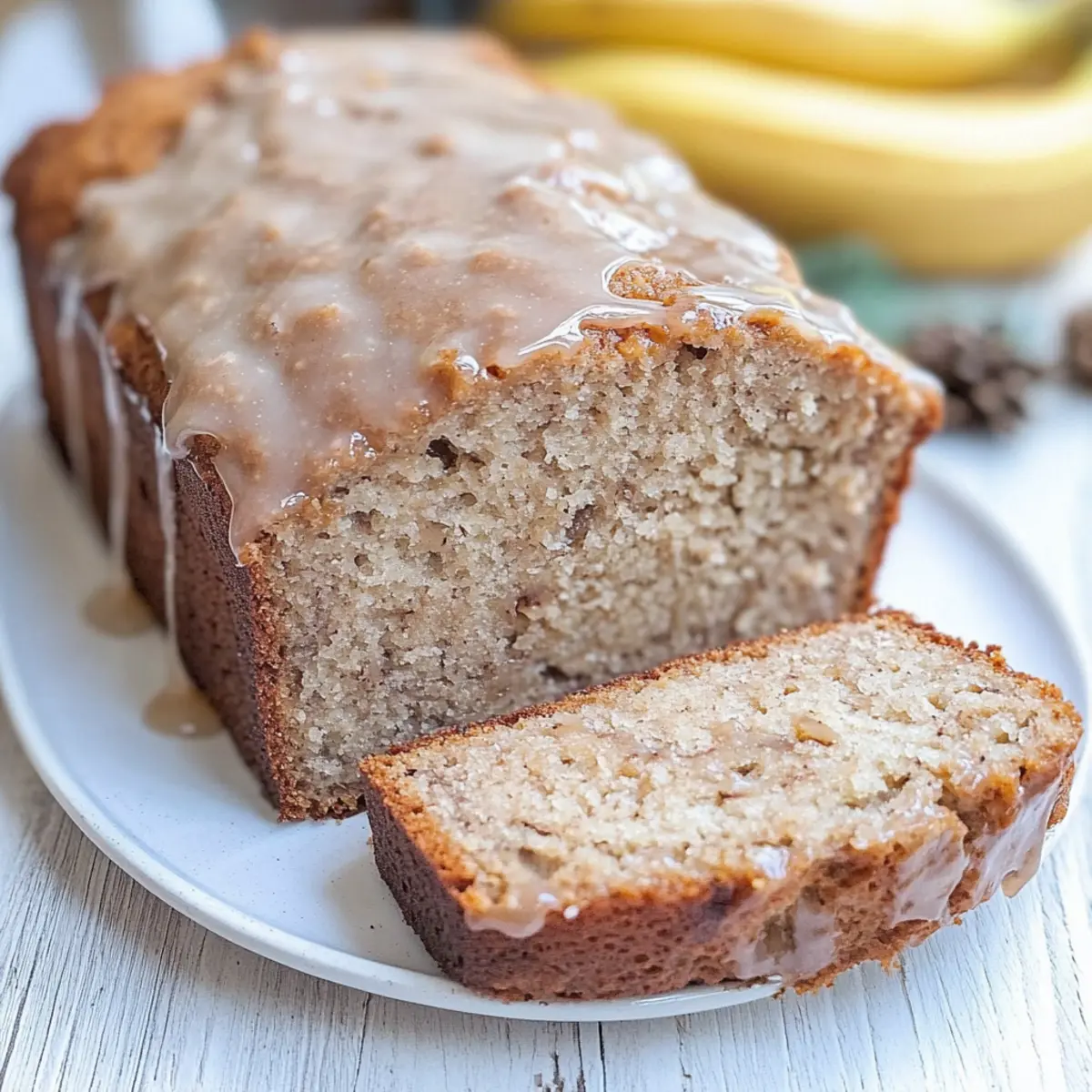 Irresistibly Moist Glazed Eggnog Banana Bread Recipe 4 Glazed Eggnog Banana Bread