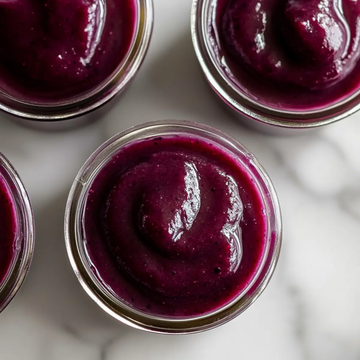 Blueberry Vanilla Applesauce