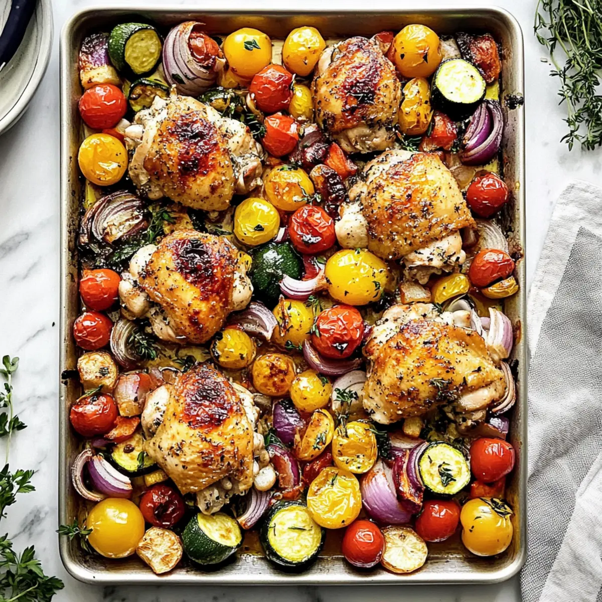 Irresistible Greek Sheet Pan Chicken: Easy & Delicious Dinner