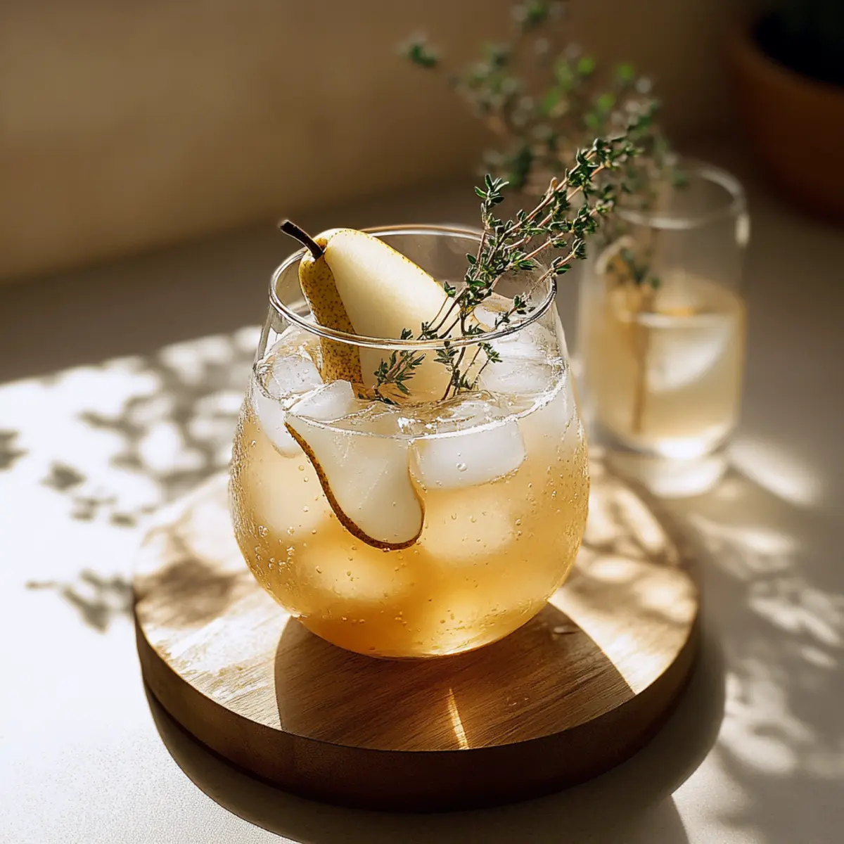 Pear & Thyme Pitcher