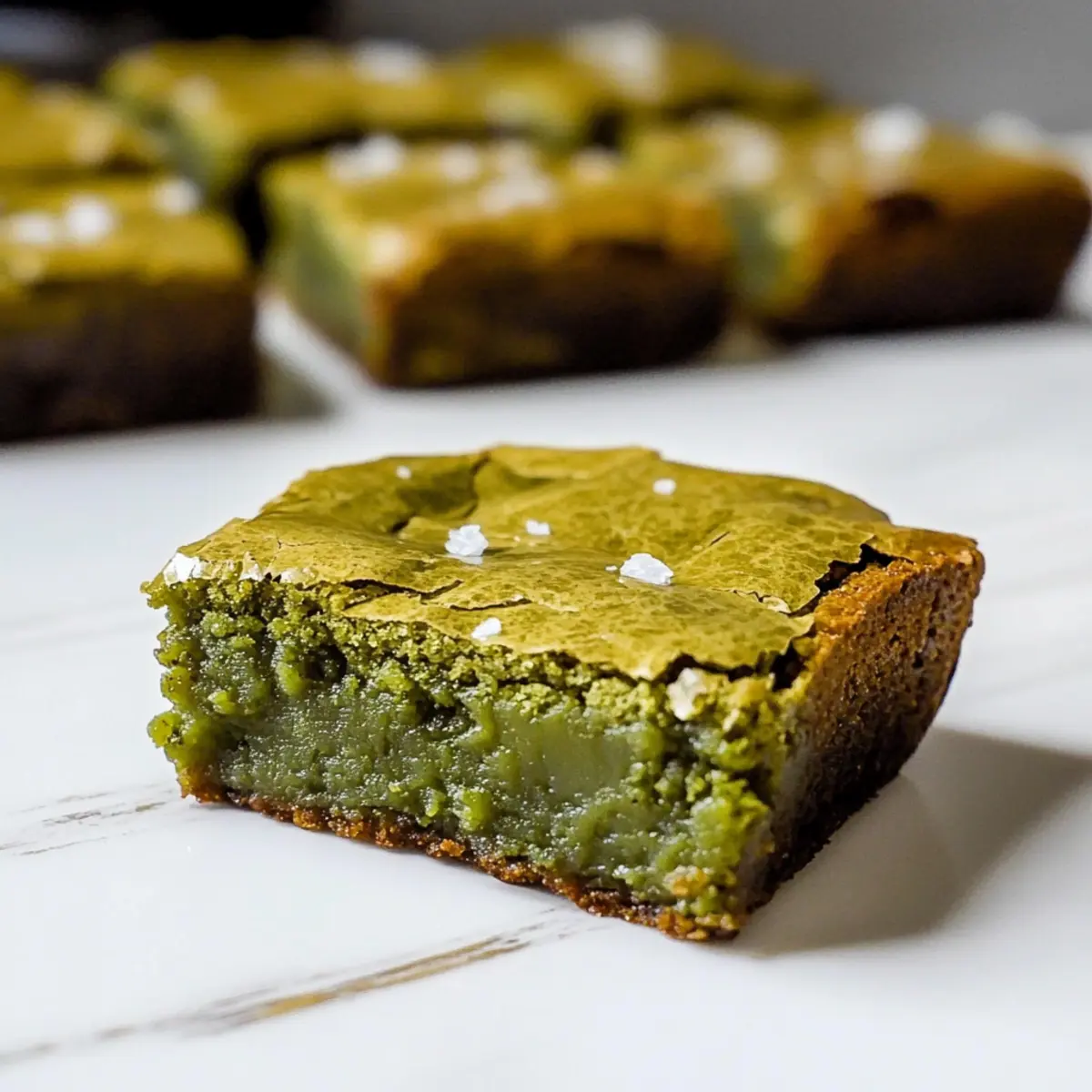 Indulge in Fudgy Brown Butter Matcha Brownies Bliss 4 Fudgy Brown Butter Matcha Brownies