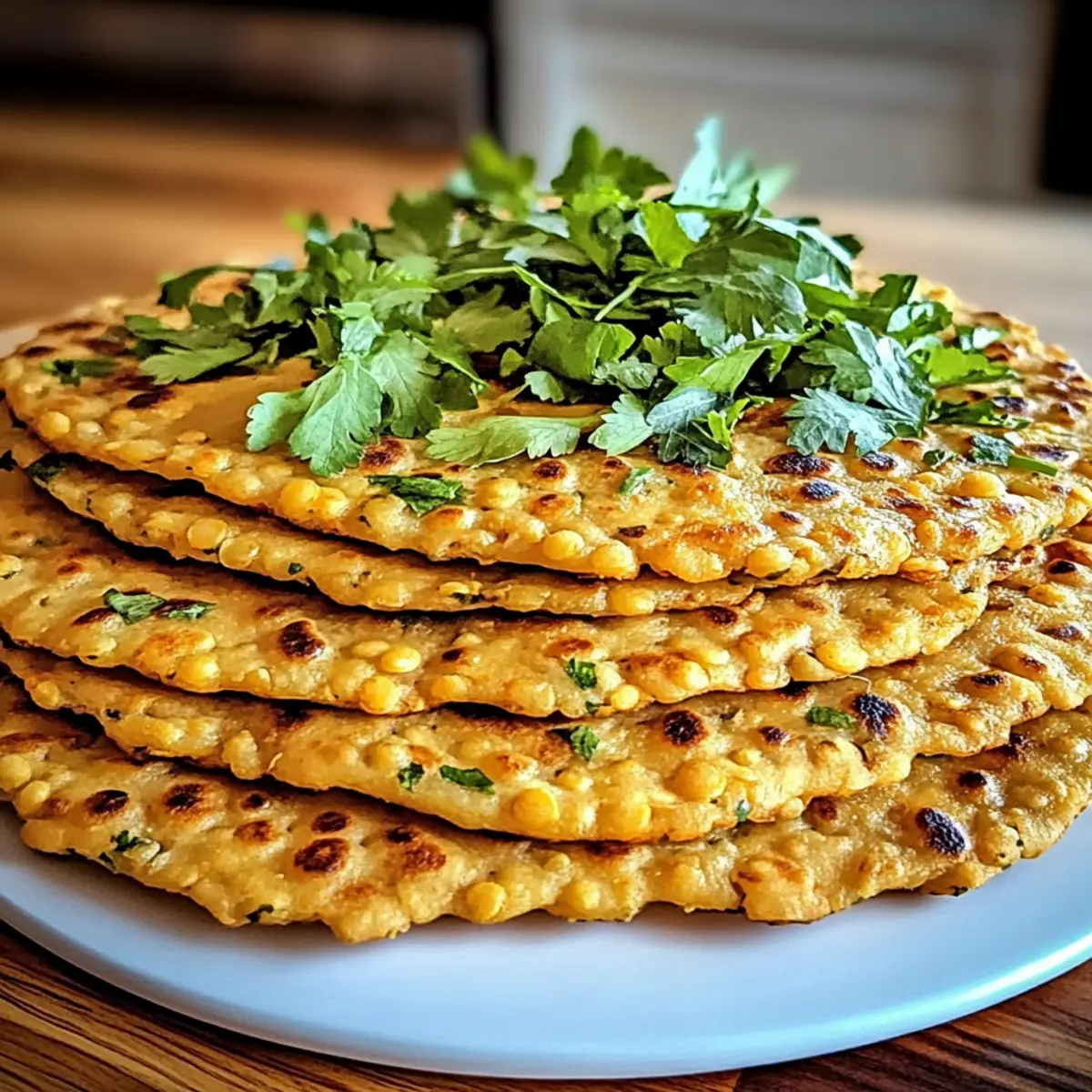 Red Lentil Flatbread