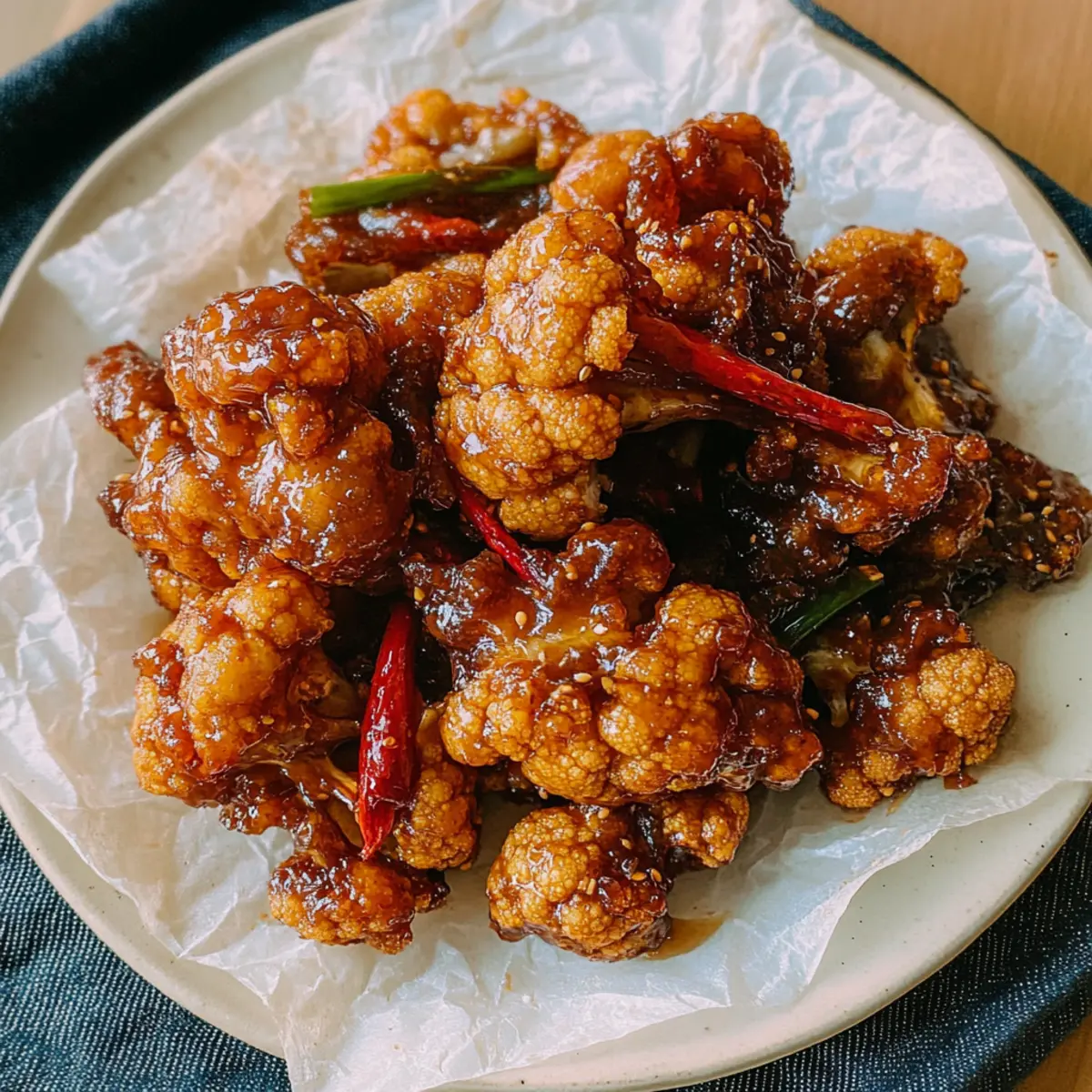 Korean Fried Cauliflower