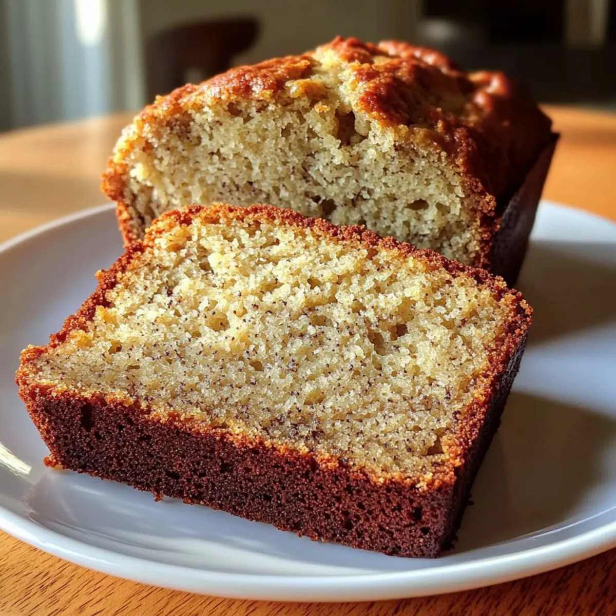 Moist Banana Bread Recipe