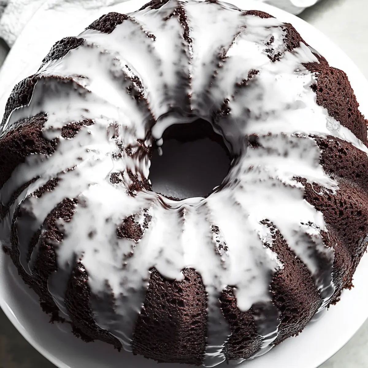 Chocolate Donut Cake