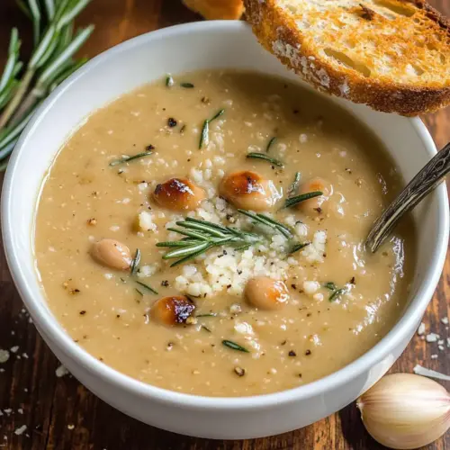 Creamy Roasted Garlic Bean Soup for Comforting Nights 14 Roasted Garlic Bean Soup
