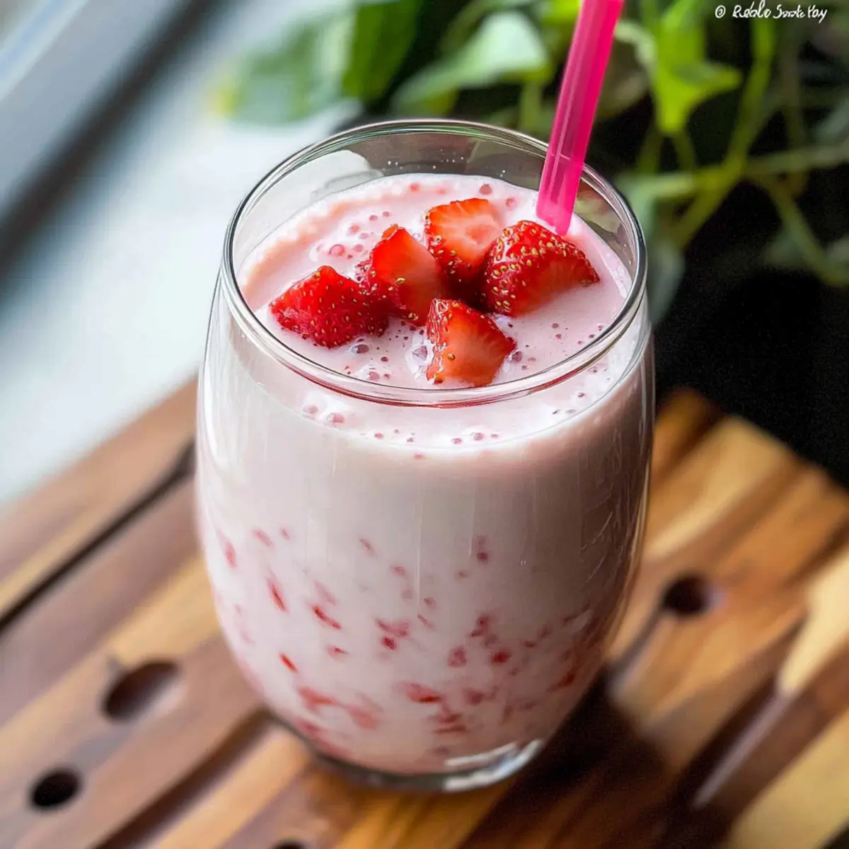 Korean Strawberry Milk
