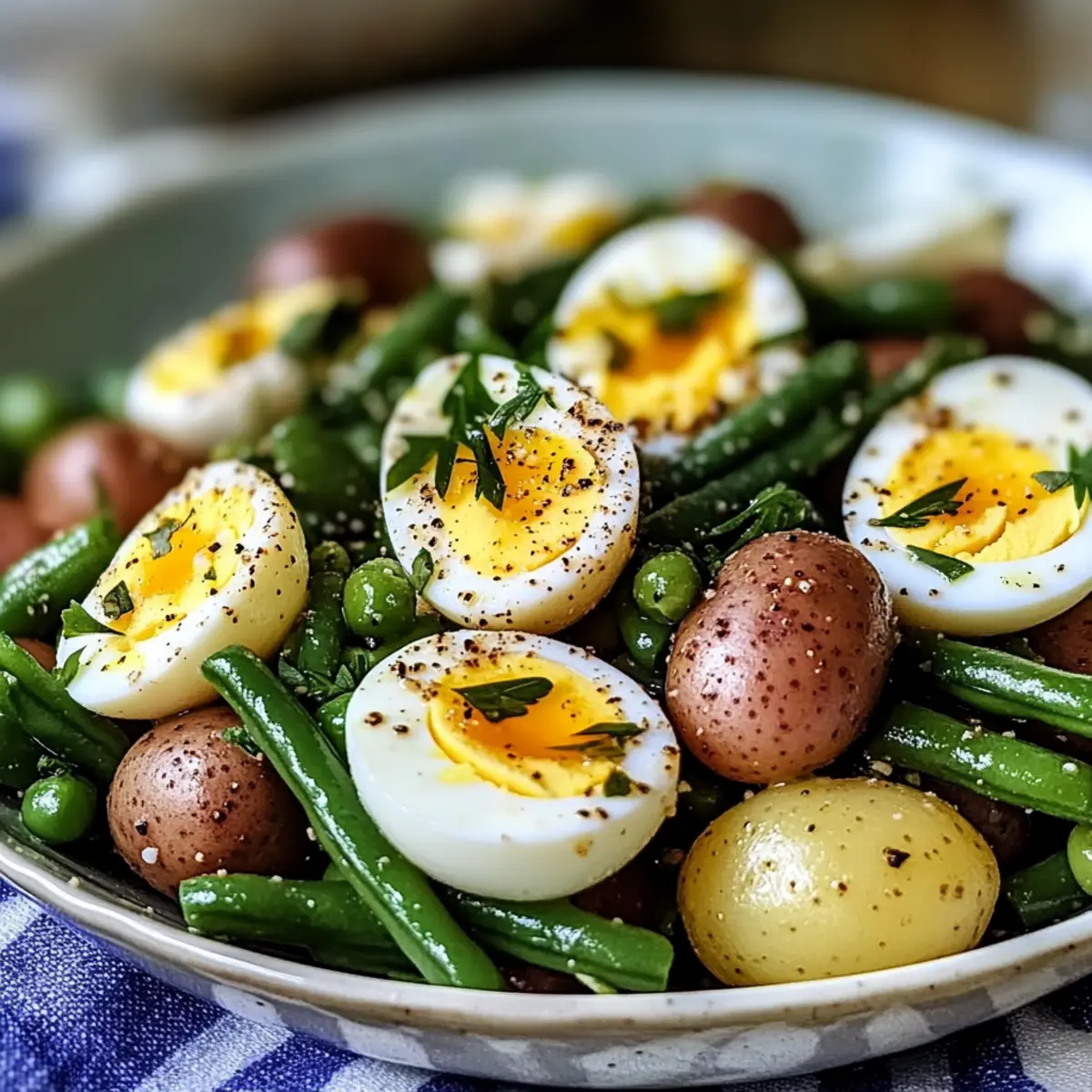 French-Style Potato and Green Bean Salad