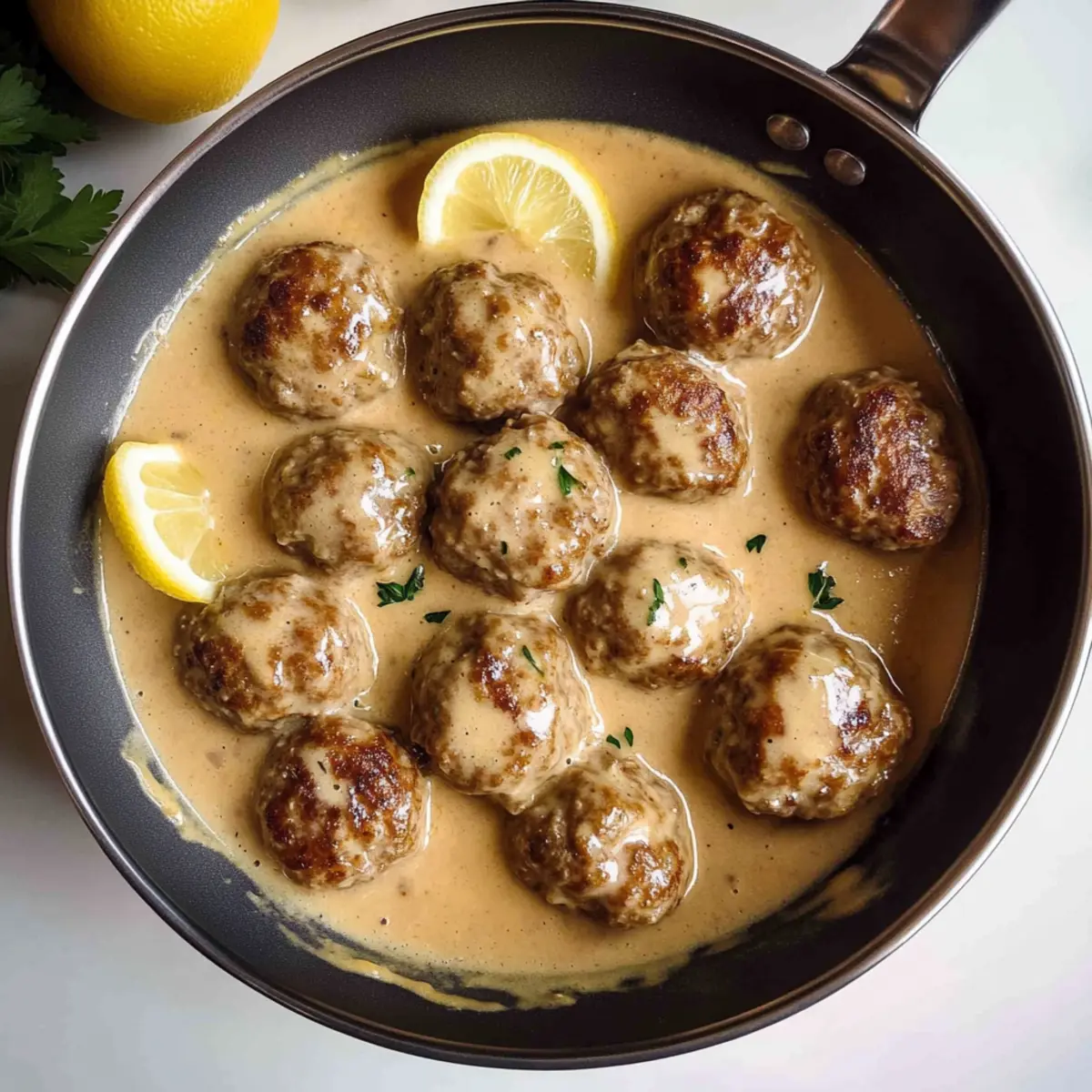 Meatballs In Lemon Sauce