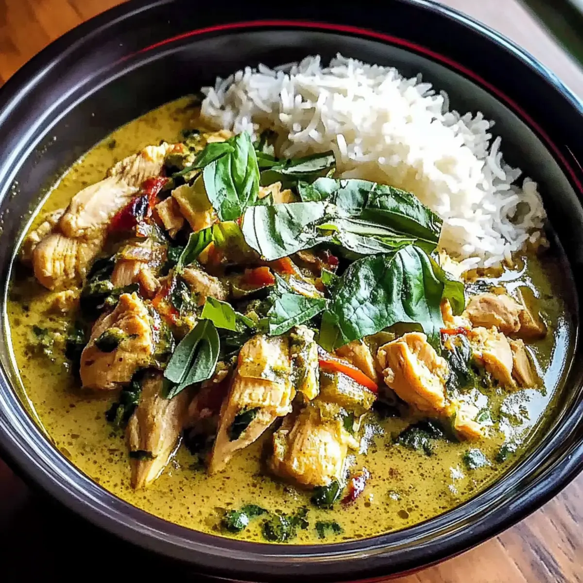Ultimate Slow Cooker Basil Chicken Coconut Curry: Deliciously Easy