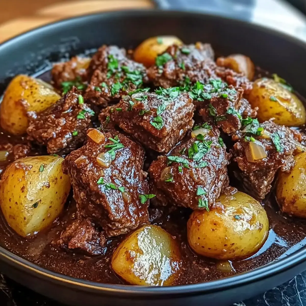 Slow Cooker Garlic Butter Beef with Potatoes for Cozy Nights 3 0048e8ed fb96 4b6f 9607