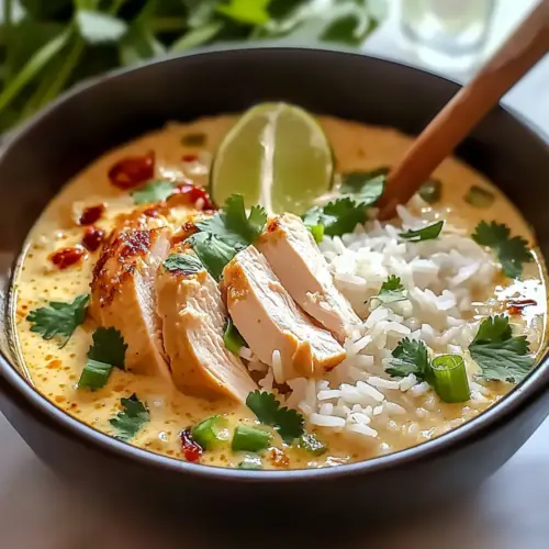 Coconut Chicken Brothy Rice: Your New Comfort Bowl Dinner 10 Coconut Chicken Brothy Rice