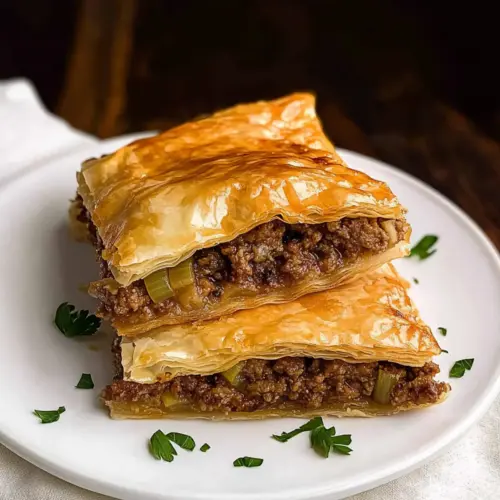 Greek Phyllo Meat Pie