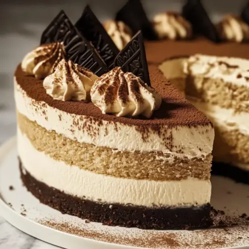 Tiramisu Cold Brew Coffee Cheesecake