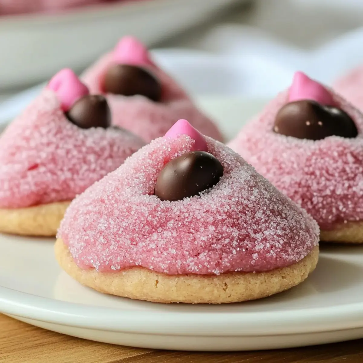 Strawberry Kiss Cookies