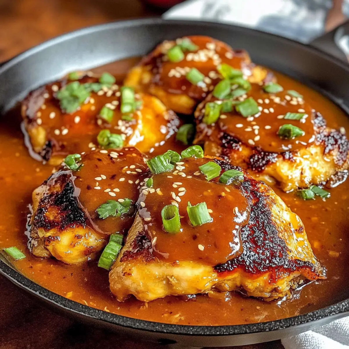 Spicy Sweet Chicken Diablo