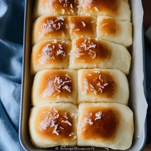 Fluffy Chinese Coconut Buns That Melt in Your Mouth 4 Chinese Coconut Buns