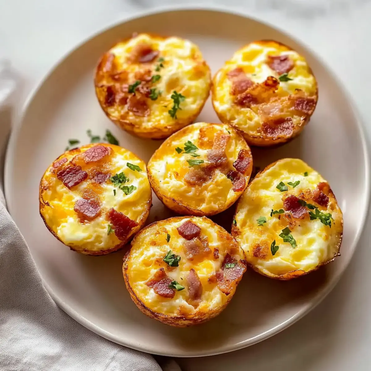 Easy Cottage Cheese Egg Bites