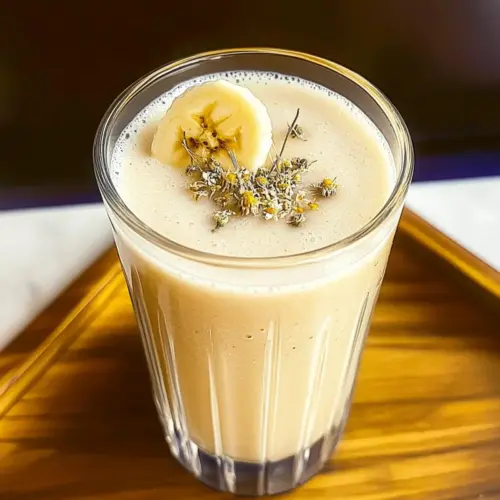 Banana Chamomile Tea Smoothie for Refreshing Calmness 12 Banana Chamomile Tea Smoothie