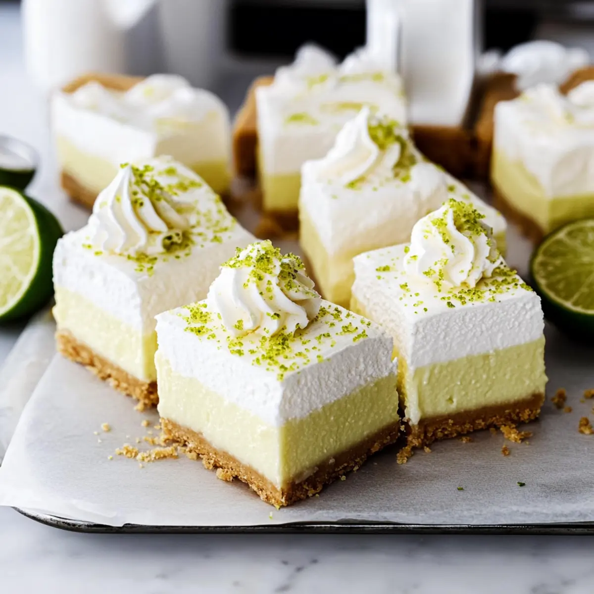 Key Lime Pie Bars