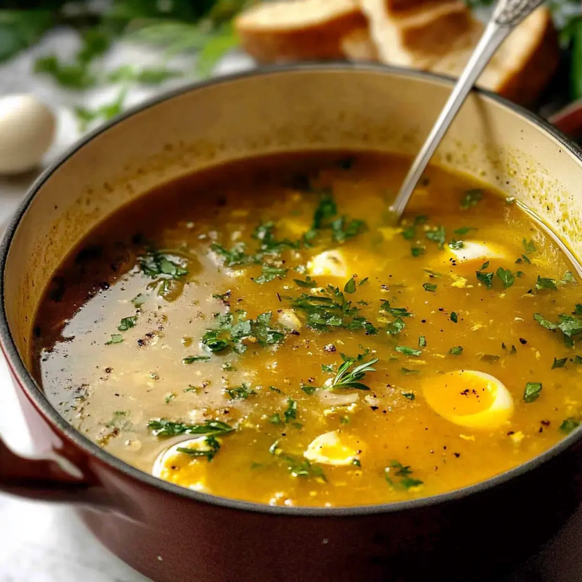 Mouthwatering Mexican Garlic Soup