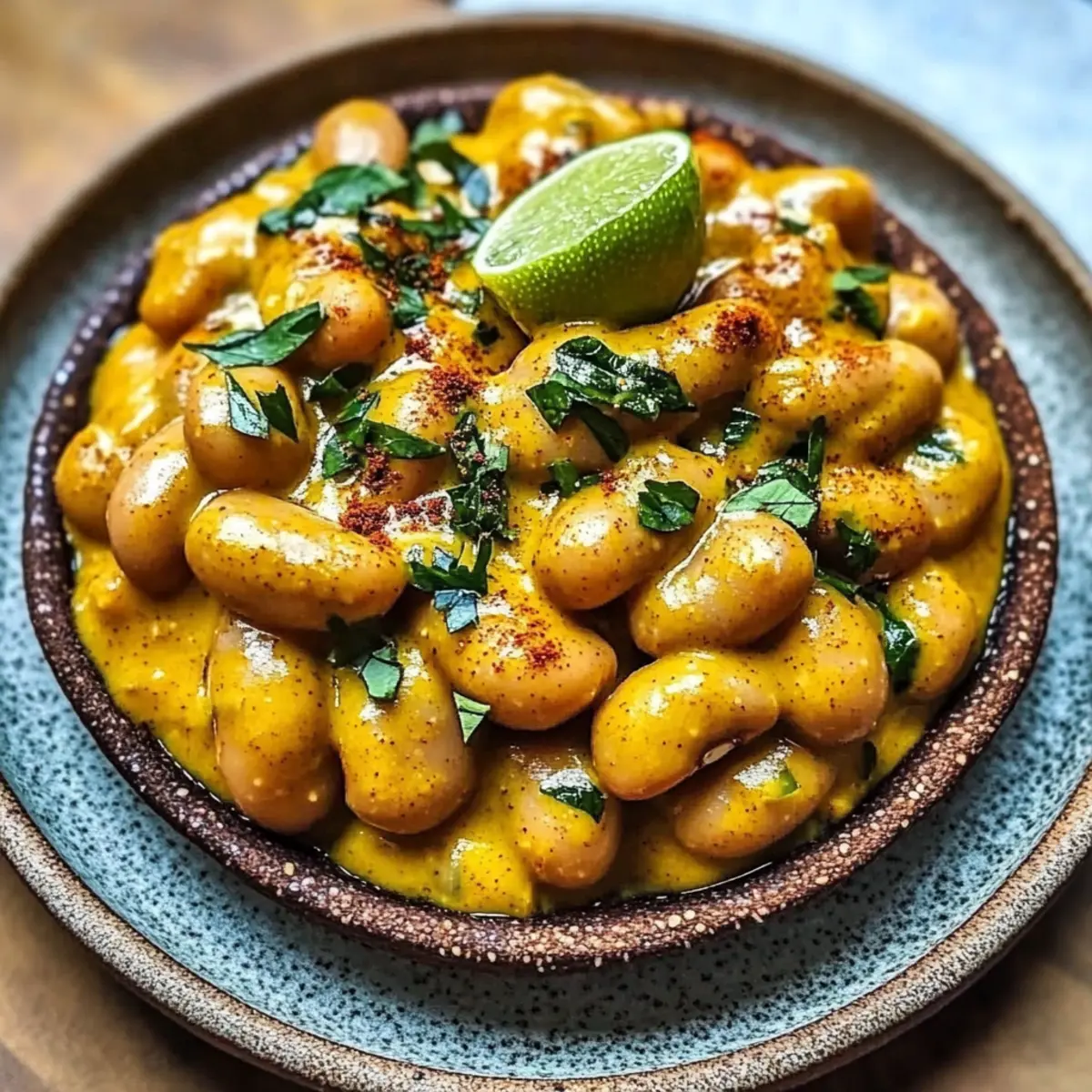 Curried Butter Beans
