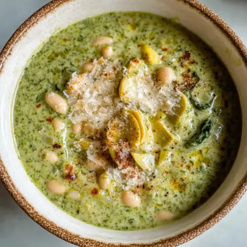 Creamy Spinach Artichoke White Bean Soup for Ultimate Comfort 14 Spinach Artichoke White Bean Soup