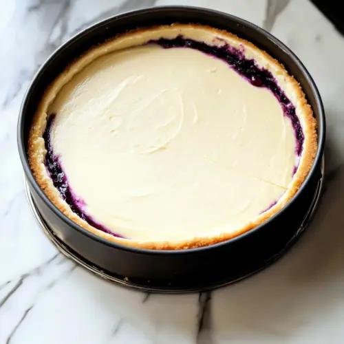 Mulberry & Earl Grey Cheesecake