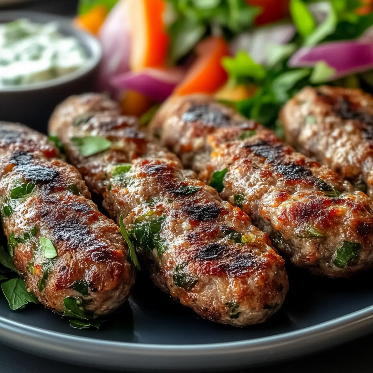 Middle Eastern Kofta Kebabs