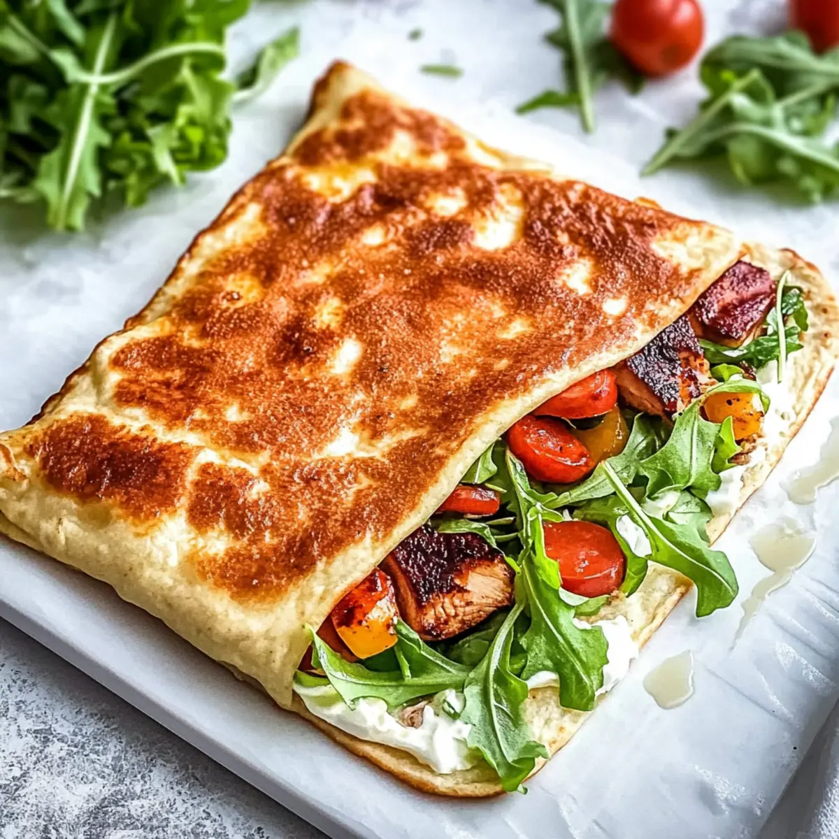 Cottage Cheese Wraps