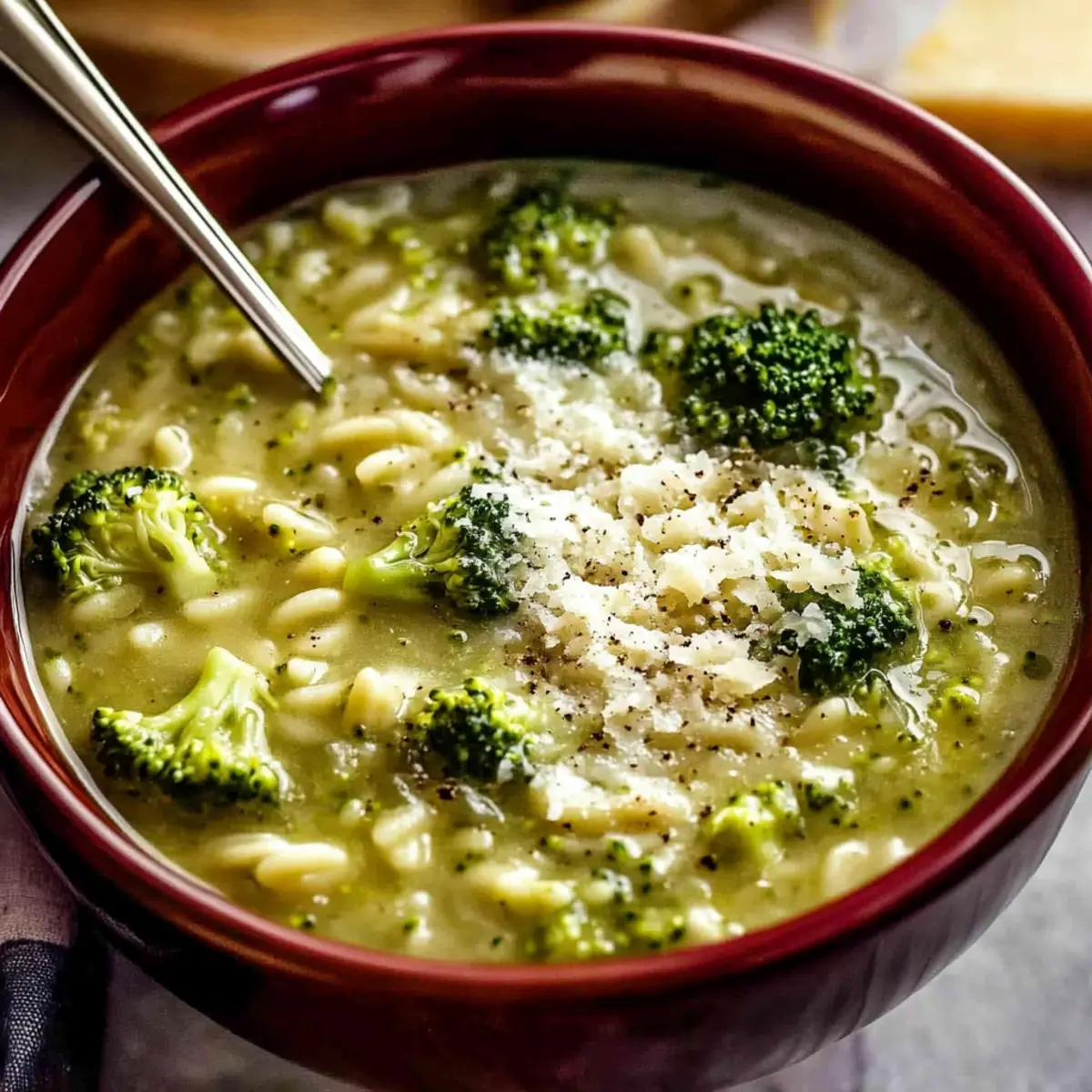 Garlic Italian Broccoli Soup