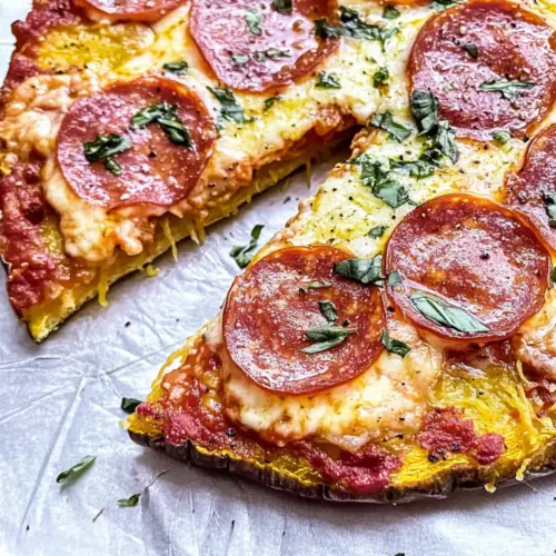 Spaghetti Squash Pizza