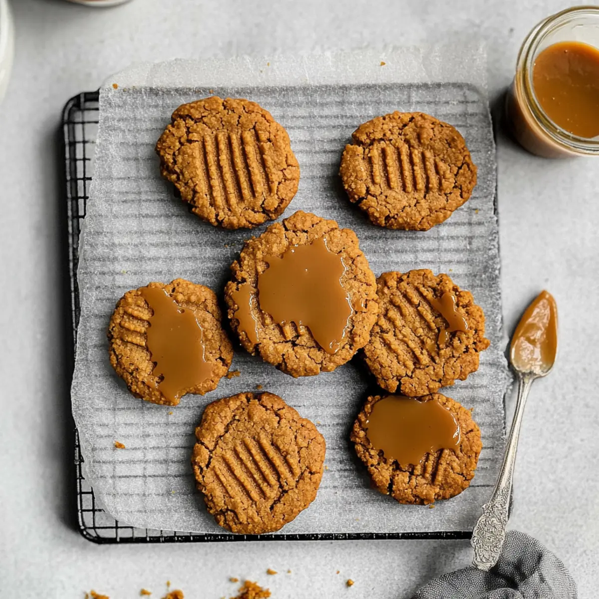 3 Ingredient Biscoff Cookies