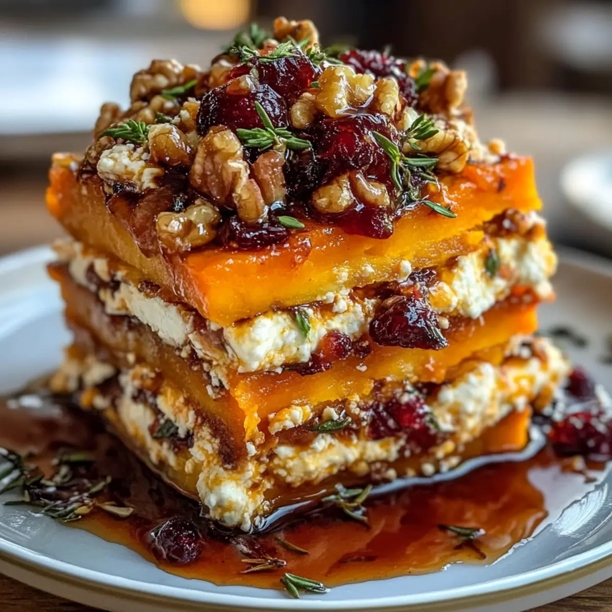 Layered Sweet Potato Butternut Squash Carrot Lasagna Recipe