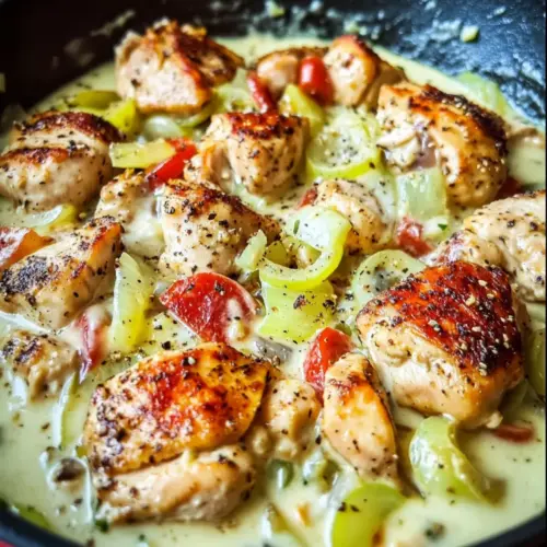 Pepperoncini Chicken Skillet