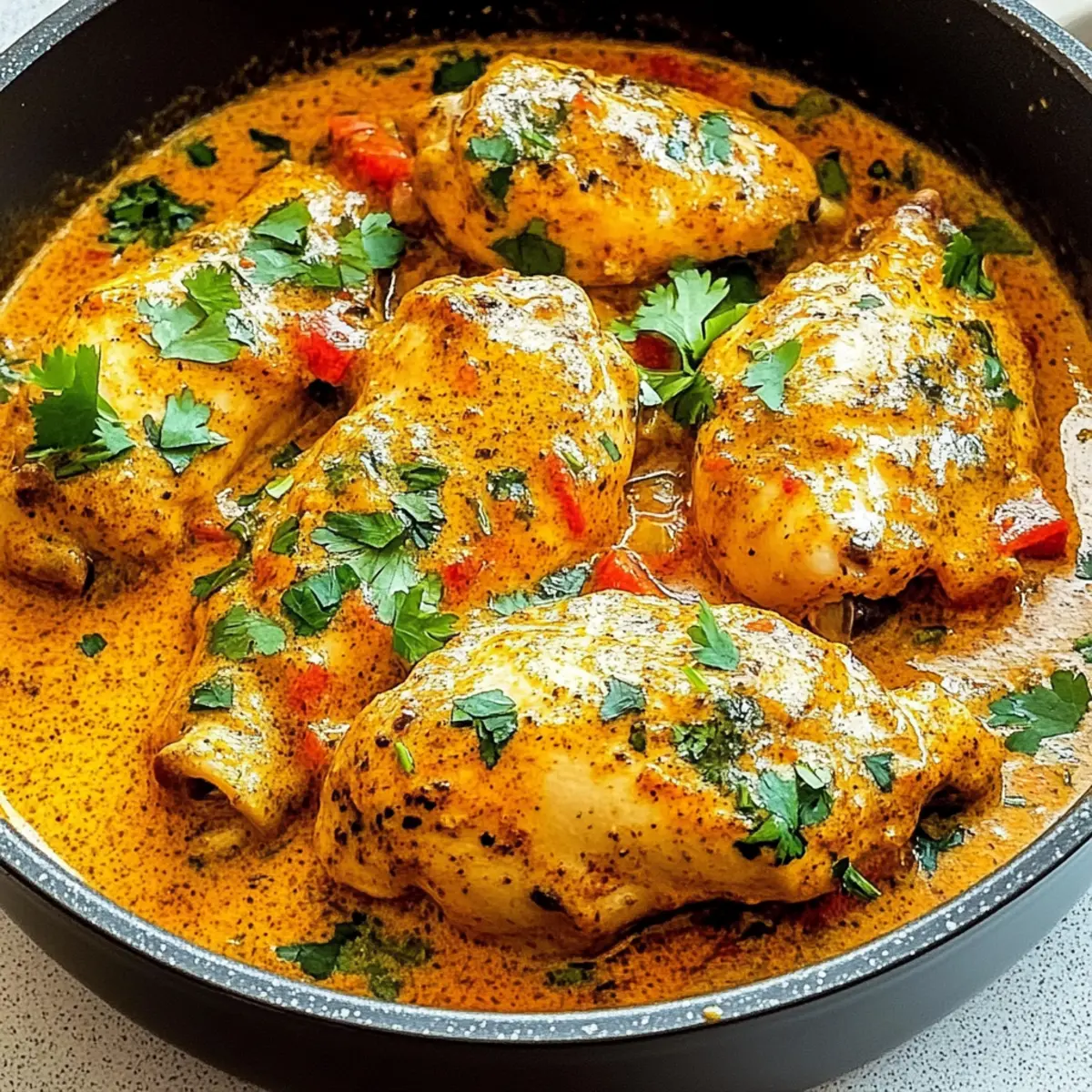 Spicy Brazilian Coconut Chicken