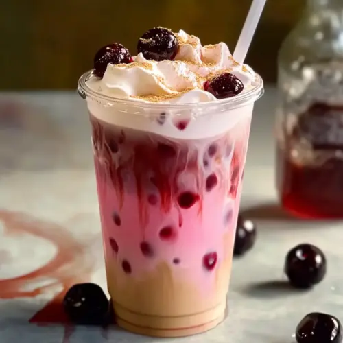 Cherry Vanilla Iced Latte: Refreshingly Sweet & Vegan Treat 7 Cherry Vanilla Iced Latte